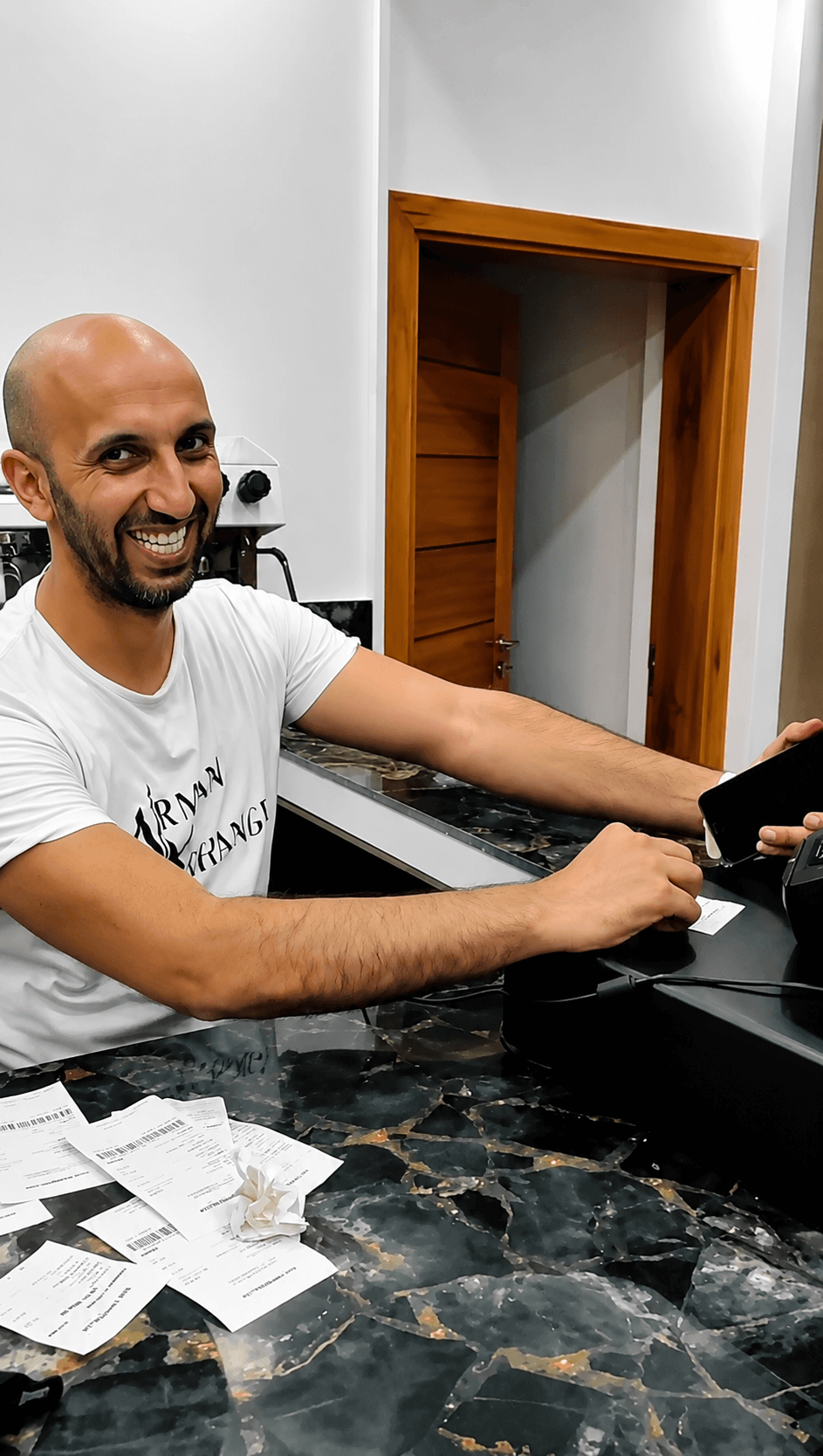 SiversaPOS em funcionamento: sistema de vendas, facturação no balcão e controlo de stock